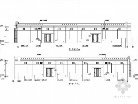 粮食储备仓建筑施工图资料下载-粮食储备仓结构施工图（含建筑图）