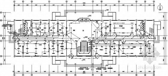 综合办公楼设计建筑图纸资料下载-某综合办公楼电气施工图纸