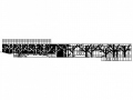 [辽宁]3层现代风格观光潜艇接待中心建筑施工图（树状表皮立面）