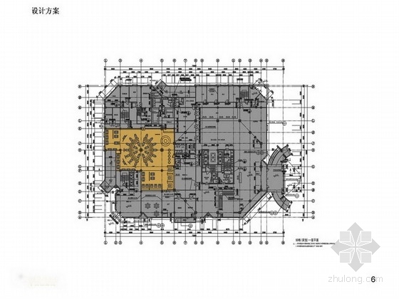 现代简约风酒店资料下载-[徐州]某幽雅酒店混搭风室内概念方案设计图