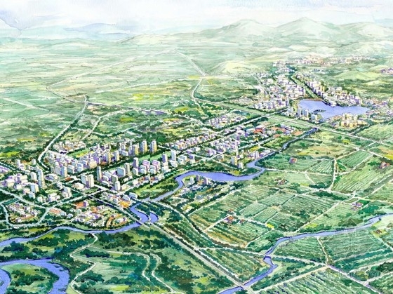 行政规划概念资料下载-[河北]湖滨生态新城区概念性规划设计方案文本