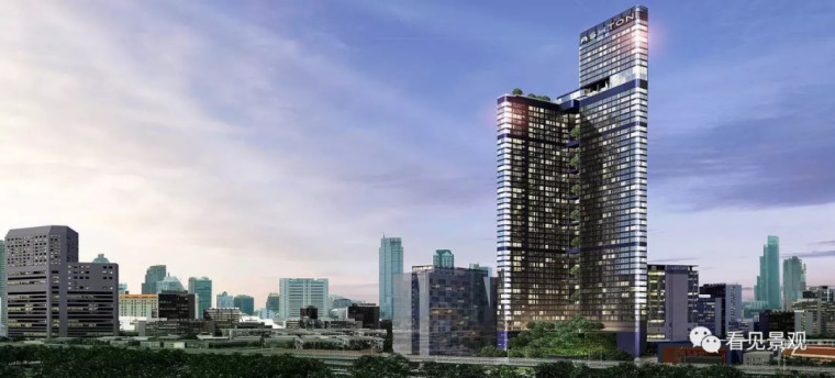 高端住宅景观设计文本资料下载-​曼谷三个高端住宅