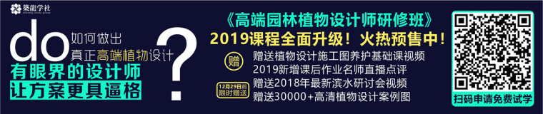 神秘的日本枯山水园林景观设计，有这么几个生成基因-植物节点海报（横版页面）