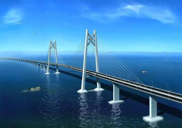 港珠澳大桥施工设计资料下载-港珠澳大桥总体设计及关键技术（PPT，131页）