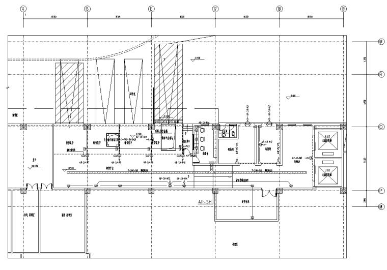 一梯2户高层建筑施工图资料下载-辽宁省商场二次装修电气施工图