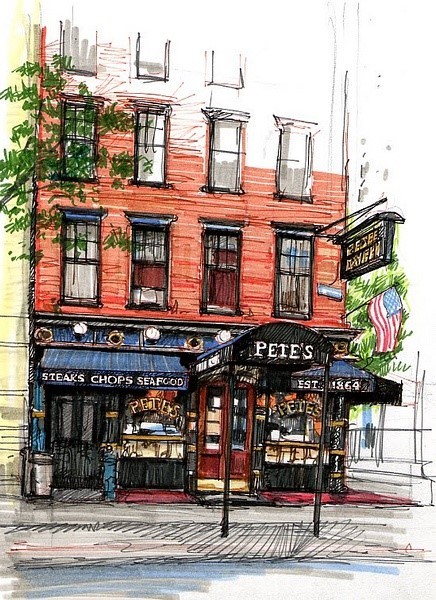 盛世华章咖啡厅资料下载-Stephen Gardner走过的街角咖啡厅和酒吧