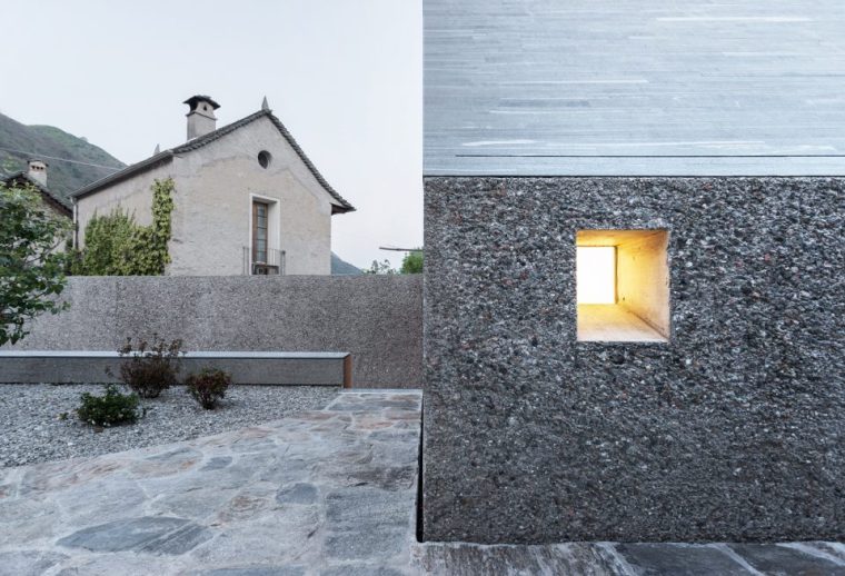 瑞士MeCrì博物馆扩建——新旧石材的结合扩建博物馆建筑_3