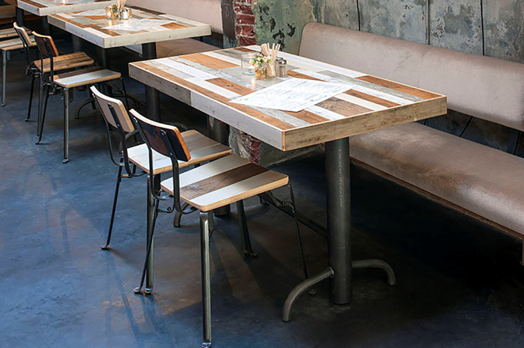 餐厅室内设计天花平面图资料下载-[荷兰]Bakkerswinkel餐厅室内设计方案