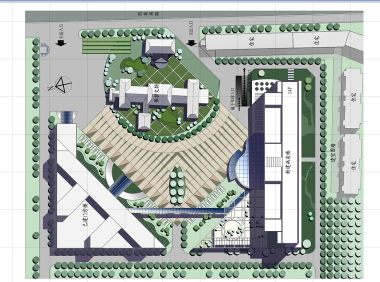 [河南]第一人民医院病房楼方案设计规划-平面图