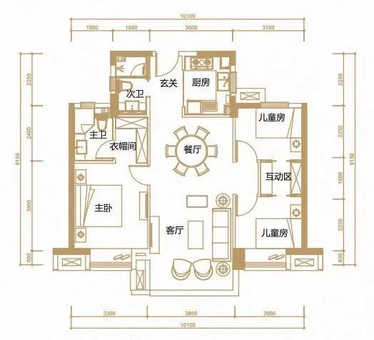 “会变”的户型，室内无承重墙， 布局随意变化、切割……_15