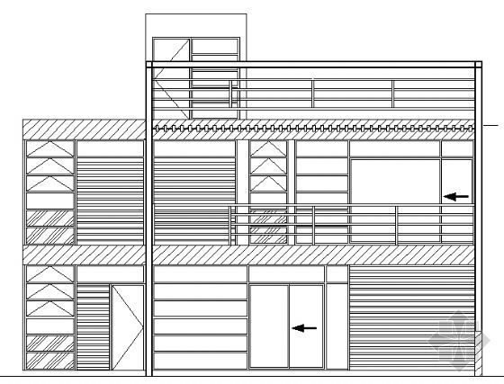 200平米现代别墅平面图资料下载-现代别墅施工图