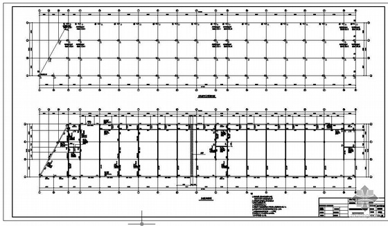 100米商铺结构图资料下载-东莞某商铺11结构图