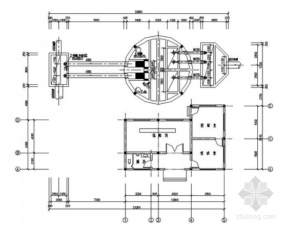 水厂泵站设计施工图资料下载-泵站工艺施工图