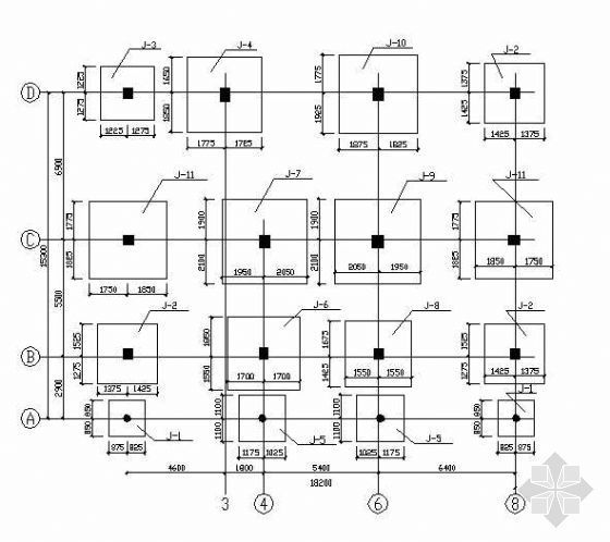 框架结构平面立面施工图资料下载-某小型住宅框架结构施工图