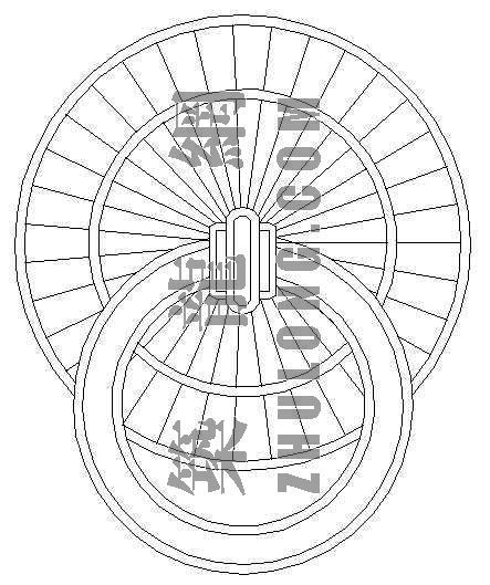 普通烧结砖资料下载-普通门环23