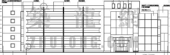 贵州省教学楼建筑施工图纸资料下载-某教学楼图建筑施工图