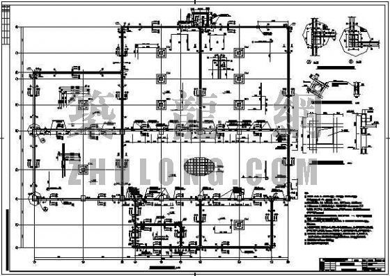 水泵房基础结构施工图资料下载-水泵房及水池施工图