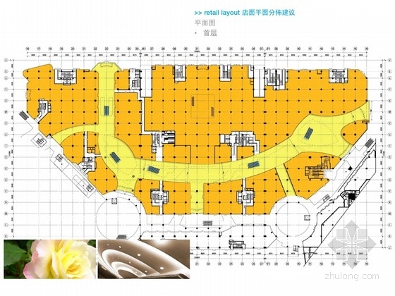 商业步行街户型图资料下载-[江苏]年轻时尚诱惑力的商业步行街概念设计方案（含效果图）