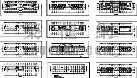 6层办公楼电气设计资料下载-五层办公楼电气设计图