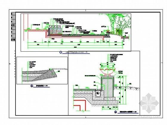 上海某酒店景观设计施工详图-图6