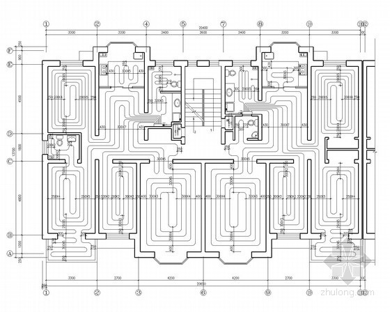 厨卫SU模型资料下载-[陕西]多层住宅地板采暖及厨卫通风系统设计施工图