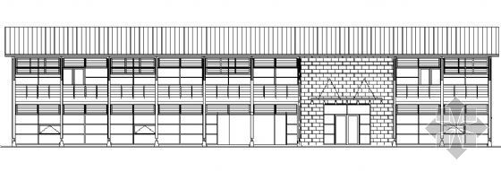 售楼部室内施工组织方案资料下载-售楼部建筑施工图