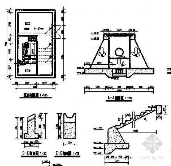 电灌站工程全套设计图资料下载-电灌站拆建全套竣工图纸