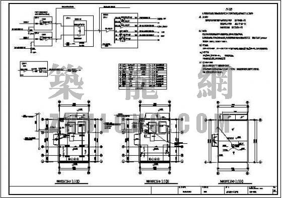 垃圾站电气施工图资料下载-某花园小区垃圾站电气