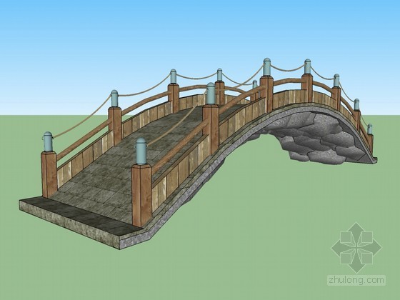 sketchup模型桥资料下载-7个桥模型