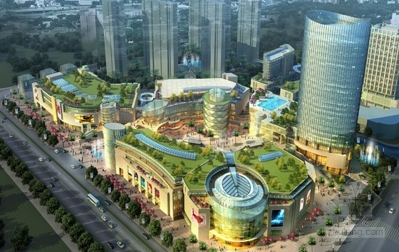商业街建筑设计平面资料下载-[杭州]高端精品体验商业街建筑设计方案文本