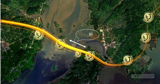 [浙江]跨海域大桥108T节段梁拼装安全专项施工方案129页（T构悬拼和逐块悬挂拼装）-桥梁地理位置图 