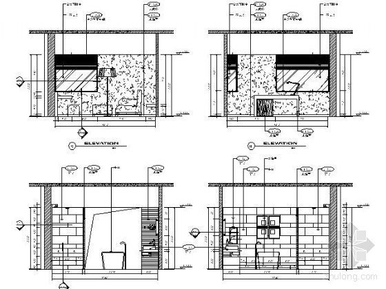 [南京]国际建筑艺术实践展接待D型套房施工图-图5