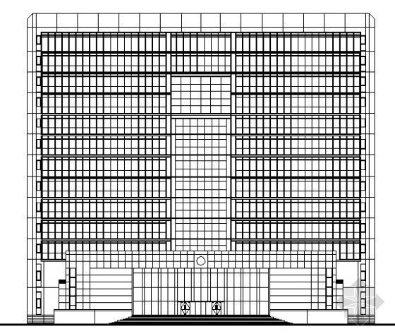 业务楼建筑方案资料下载-某十二层业务楼建筑方案图纸