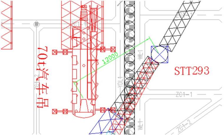 吊车拆除塔吊方案资料下载-[天津]双塔办公楼项目1#STT293塔式起重机拆除专项施工方案