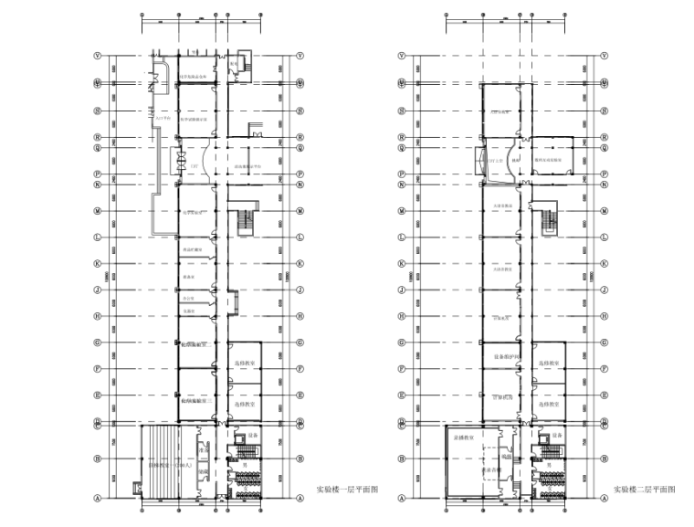 [上海]高层欧式风格中学建筑设计方案文本-高层欧式风格中学改扩建投标方案