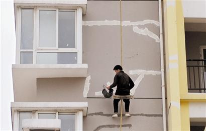 砖混结构商住楼地基不均匀沉降案例-配筋水泥砂浆填缝的修补方法