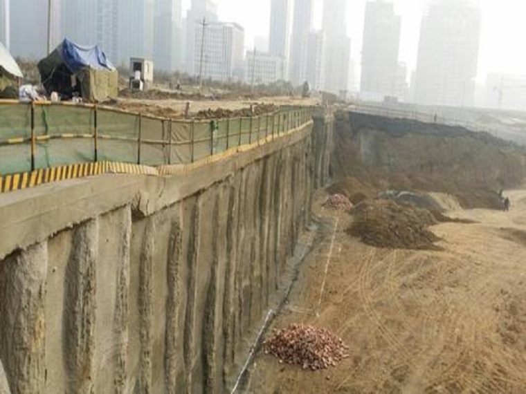 上海博物馆平立剖面图资料下载-基坑支护及土方开挖方案pdf版（共63页）