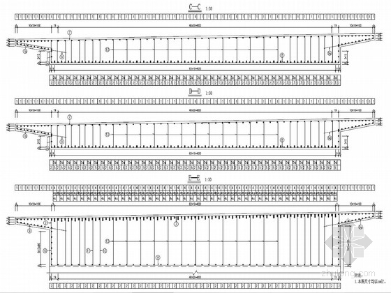 [新规范]三跨斜腿刚构桥施工图（知名省院）-主梁钢筋布置图 