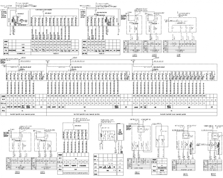 19层大酒店电气施工图资料下载-[贵州]酒店配套餐厅电气施工图