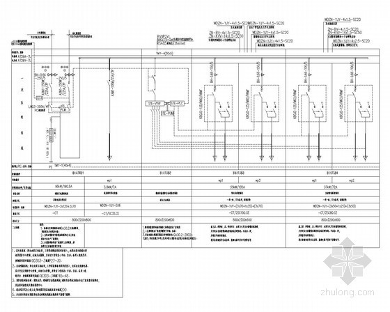 [安徽]医疗卫生综合楼强弱电施工图64张（新火规 新照明）-消防泵房配电系统图 