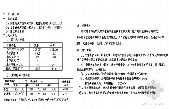就业培训中心快题设计资料下载-某培训中心变频多联设计图