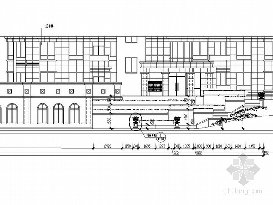 阶梯式别墅设计图资料下载-阶梯式花坛施工做法