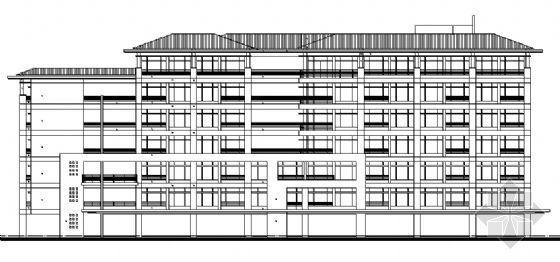 13层学生公寓全套施工图资料下载-某七层学生公寓建筑施工图