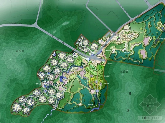 公园管理用房方案设计资料下载-浙江公园景观方案设计文本
