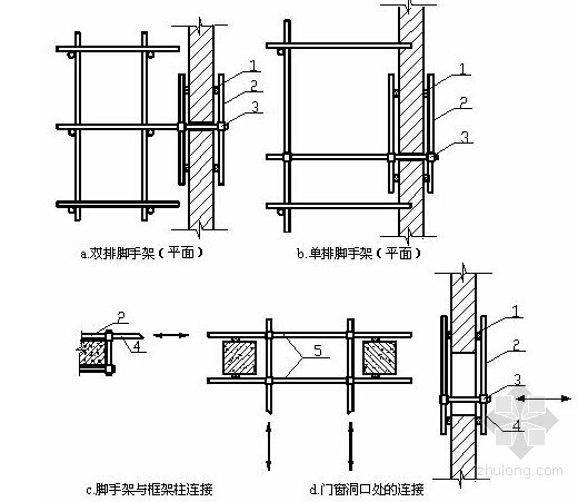 15米跨框架厂房资料下载-[江苏]框架结构厂房脚手架工程专项施工方案