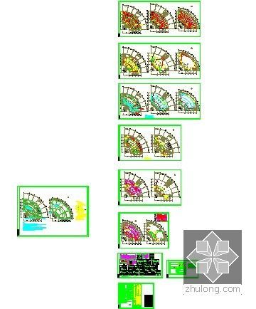 [毕业设计]河南框架结构办公楼工程预算书(含全套施工图纸)-图纸