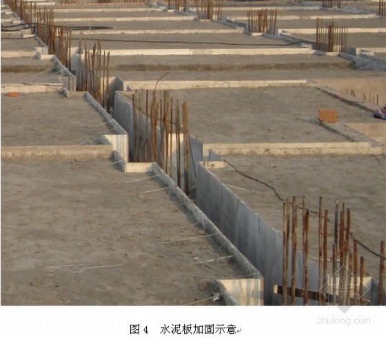 水泥板隔断施工图资料下载-GRC水泥板替代基础承台梁砌砖胎模施工技术总结