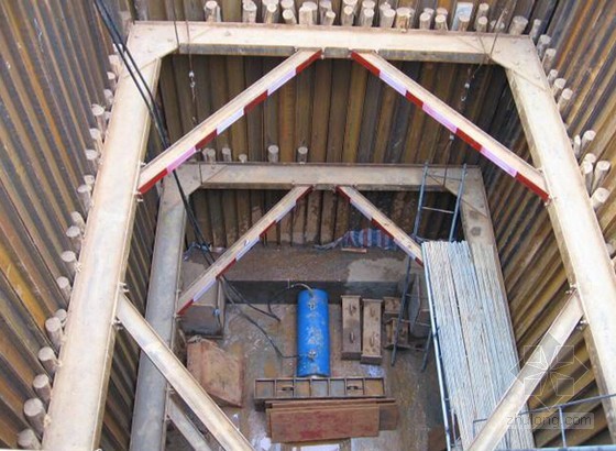 对工作井进行有效支护