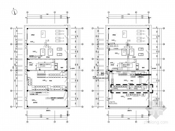 大型工厂建筑资料下载-[四川]大型工厂项目强电系统施工图纸80张（含气动）