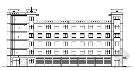 某六层办公楼施工资料下载-某六层办公楼建筑结构施工图